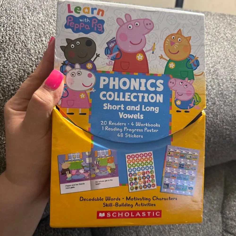 Peppa Pig Phonics Children 20 Books Set (kids kid education read reading animal